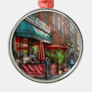 Cafe - Hoboken, NJ - Vito's Italian Deli Metal Tree Decoration