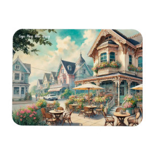 Cafe in Cape May New Jersey Magnet