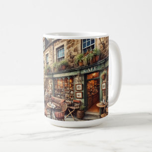Cafe in Edinburgh Scotland Coffee Mug