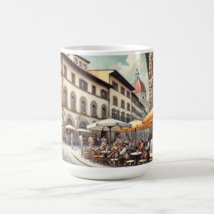 Cafe in Florence Italy Coffee Mug