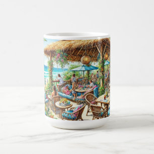 Cafe in Honolulu Hawaii Coffee Mug