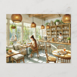 Cafe in Hualien Postcard