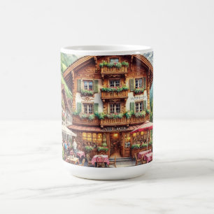 Cafe in Interlaken Switzerland Coffee Mug