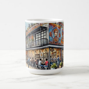 Cafe in Johannesburg South Africa Coffee Mug