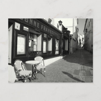 Cafe in Montmarte Postcard