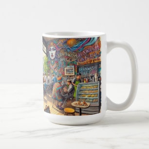 Cafe in San Francisco Mission District Mug