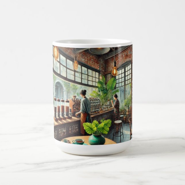 Cafe in Tainan Coffee Mug (Center)