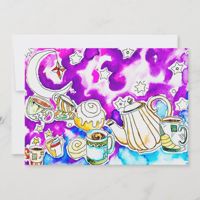 Cafe Invitation (Front)