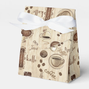Cafe! Kaffe! Coffee! Favour Box
