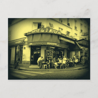Café Le Deux Moulain Postcard