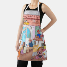 Café Macchiato Miramar Apron