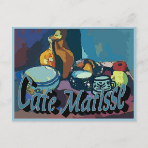 Cafe Matisse Poster Postcard