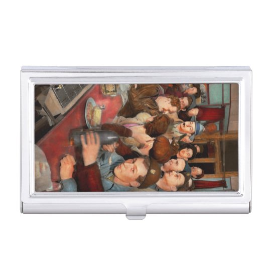 Cafe - Midnight Munchies 1943 Business Card Holder