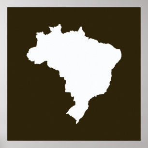 Café Mocha Festive Brazil at Emporio Moffa Poster