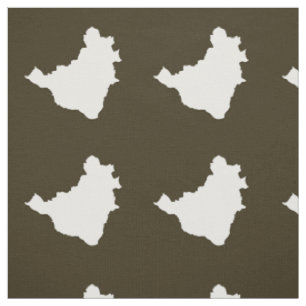 Café Mocha Festive Brazil Fabric