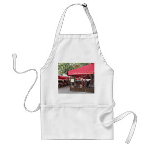 Cafe Montparnasse Paris, Travel photograph Apron