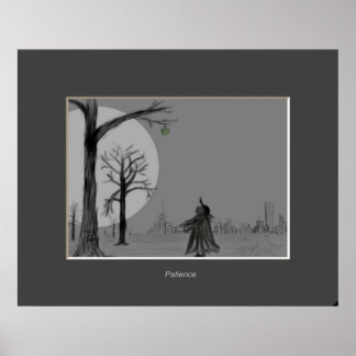 Cafe Noir -- Patience Poster