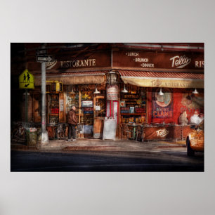 Cafe - NY - Chelsea - Tello Ristorante Poster
