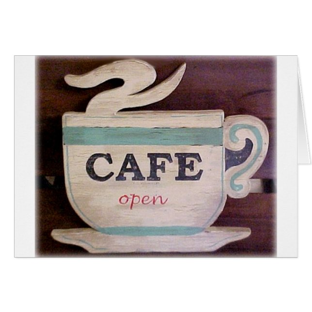 Cafe Open (Front Horizontal)