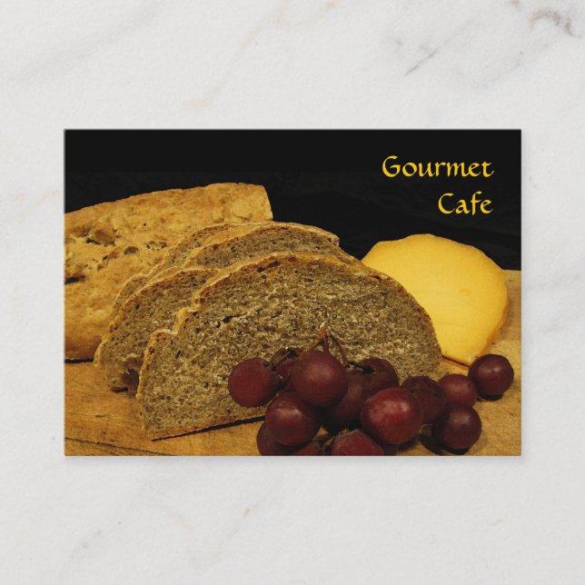 Cafe or Restaurant Business Card (Front)