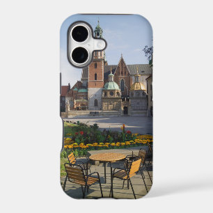 Cafe overlooking Wawel Cathedral, Wawel Hill,