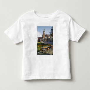 Cafe overlooking Wawel Cathedral, Wawel Hill, Toddler T-Shirt