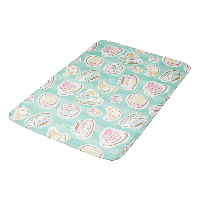 Café Paris Bath Mat (Angled)