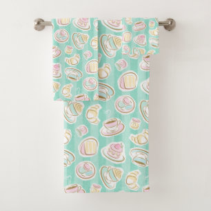 Café Paris Bath Towel Set
