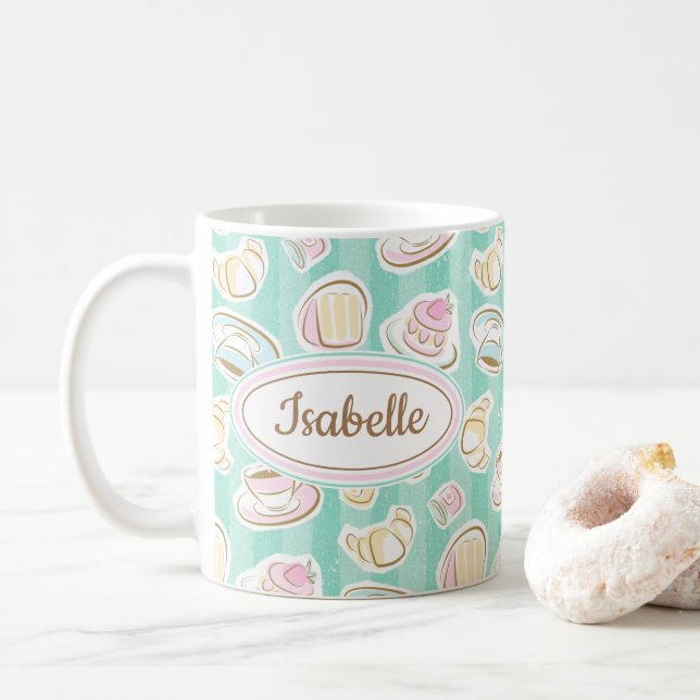 Café Paris Coffee Mug (With Donut)