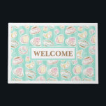 Café Paris Doormat<br><div class="desc">Enjoy a wonderful sunny spring having your favorite Parisian brunch!. You can personalize it with your name! :D ♡
© Mia Valdez</div>