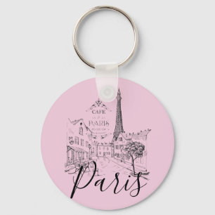 Cafe Paris   Keychain