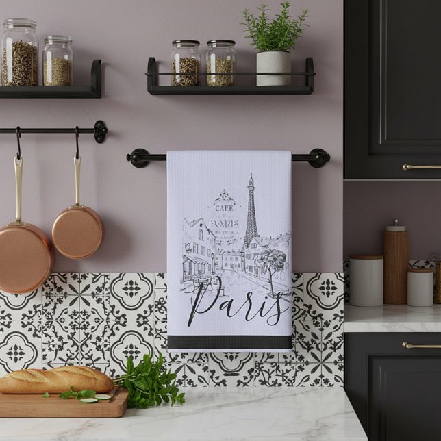 Cafe Paris   Kitchen Towel (Creator Uploaded)