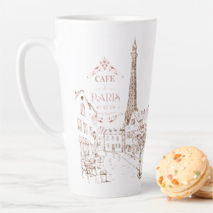 Cafe Paris Latte Mug
