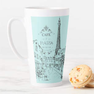 Cafe Paris Latte Mug