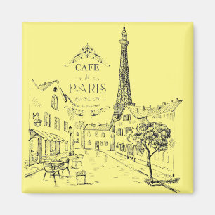 Cafe Paris Magnet