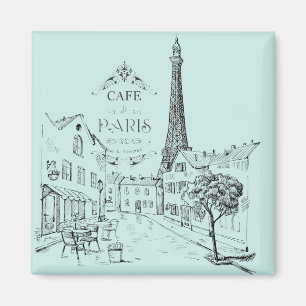 Cafe Paris Magnet