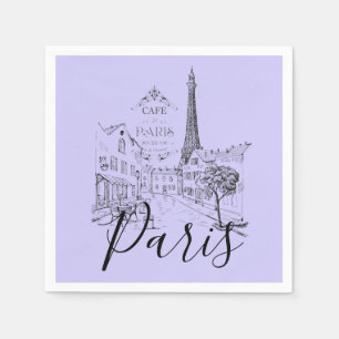 Cafe Paris Napkins