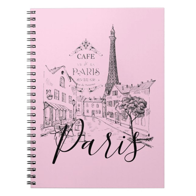 Cafe Paris   Notebook (Front)