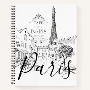 Cafe Paris Notebook