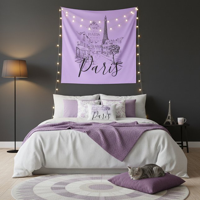 Cafe Paris   Tapestry (Creator Uploaded)