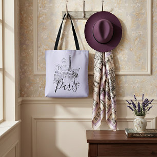 Cafe Paris Tote Bag