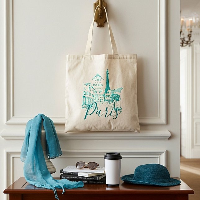 Cafe Paris   Tote Bag (Creator Uploaded)