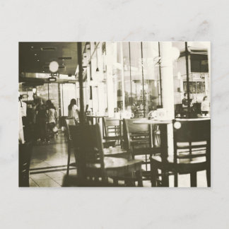 cafe... postcard