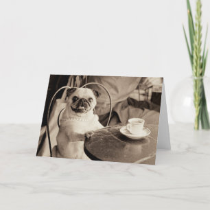 Cafe Pug Card
