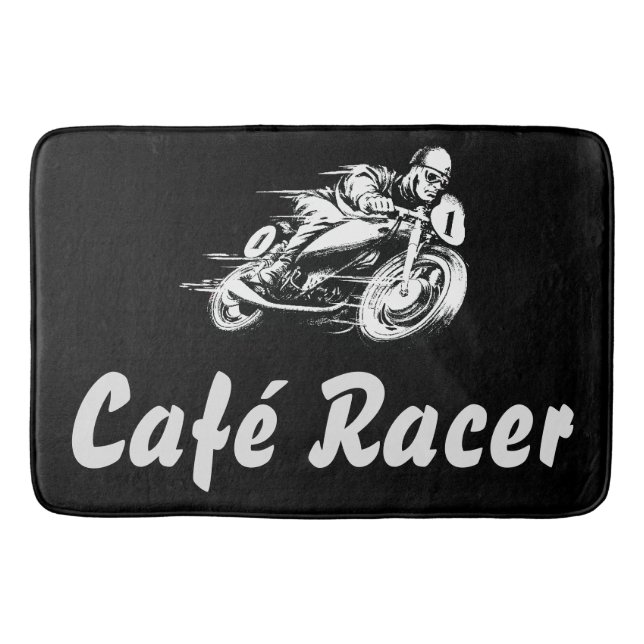 Café Racer Bath Mat (Front)