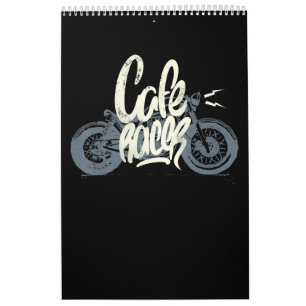 Cafe Racer Gift For Motorcycle Lovers Calendar