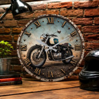 Cafe Racer Motorcycle Classic Retro Bike Decor