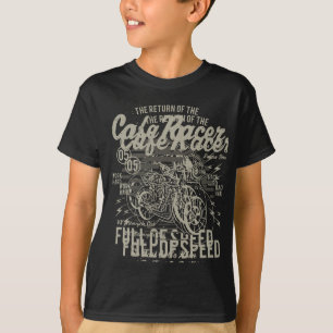 Cafe Racer Motorcycle  T-Shirt