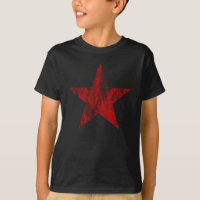 Cafe Racer Red Star Vintage Styled