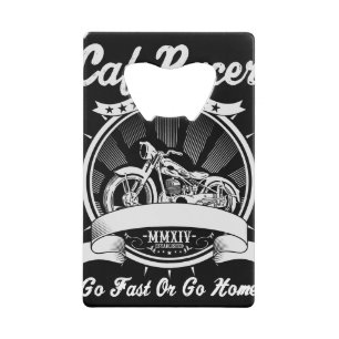 Cafe Racer Stainless Steel Bottle Opener